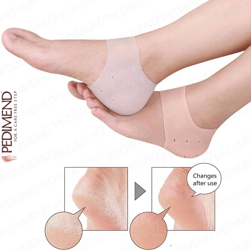 PEDIMEND Gel Fersenpolster Kissen für Blisterprävention & Achillessehnenentzündung - UK