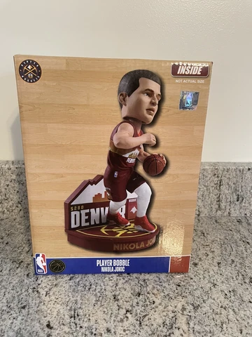 NIKOLA “The Joker” JOKIC Denver Nuggets NBA “City Jersey” Bobblehead #/221 NIB! Cover