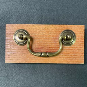 (5 Pack) 3-3/8 inch Swan Neck Bail Pull Antique Brass - Picture 1 of 1