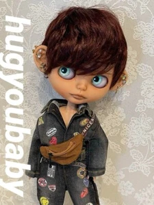 Custom Icy Doll Blythe Size OOAK w/Wig 1/6 Artist Cool Cute Boy Doll no Outfit - Picture 1 of 10