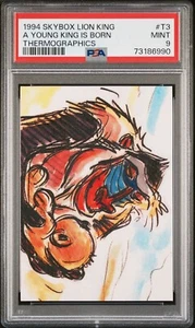 1994 Skybox Re Leone Termografia È nato un giovane re #T3 Simba PSA 9 Pop 1 - Foto 1 di 2