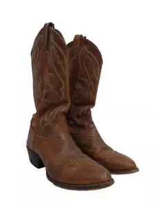 Stivali da cowboy western vintage Tony Lama da uomo taglia 8D H8922 stile ranch invecchiato - Foto 1 di 16