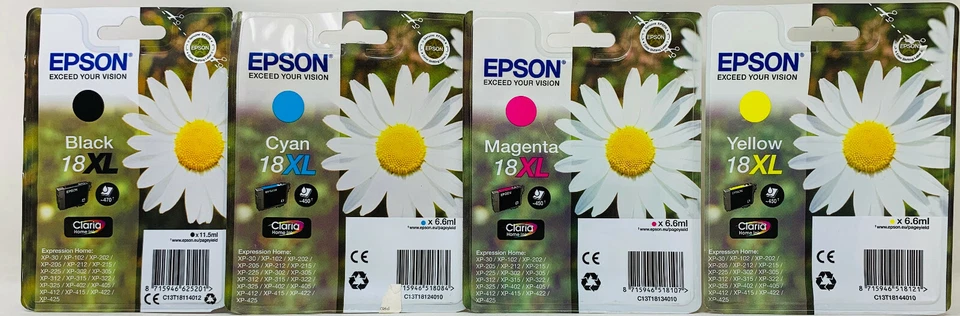 Epson T1816 Original XL Multipack XP-325/XP-402/XP-405/XP-405WH/XP-412/XP-415 Foto 1 de 1