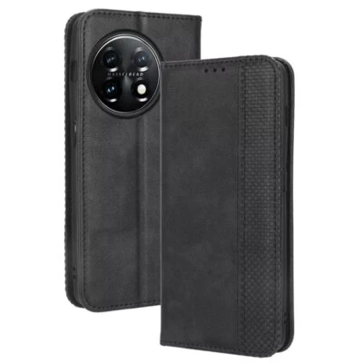 Wallet Case for OnePlus 13 Shockproof Magnetic PU Leather Card Stand Cover - Image 1 of 4