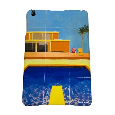 Dsquared2 Blue Hard Case Cover For Apple iPad Mini 13.5 cm x 19.5 cm - Image 1 of 4