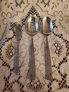 Yamazaki BOLO Stainless •Serving Spoon •Slotted Spoon •Butter Knife A2 - Picture 1 of 4