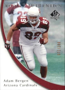 A2829- 2005 SP Authentic Rookie Gold 100 #107 Adam Bergen /100 - Picture 1 of 2