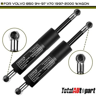 2x Soportes de elevación de puerta trasera puntales de amortiguador para Volvo 850 1994-1997 V70 98-00 Wagon Foto 1 de 4
