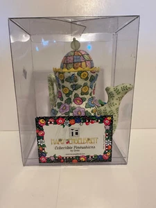 Mary Engelbreit, Teapot Pincushion in Original Box, Cute, Cute, Cute! - Picture 1 of 15