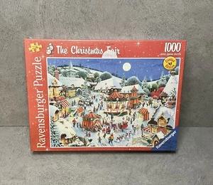 The Christmas Fair, Ravensburger 1000 Piece Puzzle/Jigsaw, Xmas Gift Idea, New - Picture 1 of 16