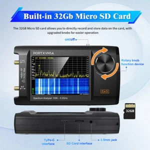 Upgraded 4" IPS LCD Multi functional Spectrum Analyzer 2 IN 1 Signal Generator - Picture 1 of 26