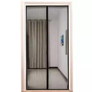 Magnet Fliegengitter Tür 90x210cm – Insektenschutz und einfache Klebemontage - Bild 1 von 6