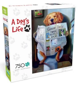 Rompecabezas Buffalo Games; Dog Gone Funny de Lucia Heffernan; 750 piezas - Imagen 1 de 2