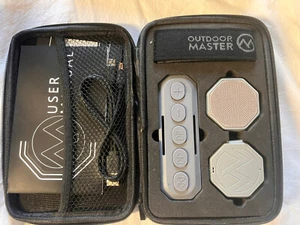 OutdoorMaster Wireless Ski Headphones With Controller Wearable Stickable New - Picture 1 of 5