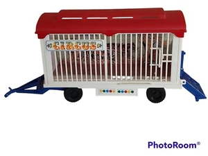 Vtg Lehmann LGB Big Train Circus "Big Cat" Wagon Animal Cage Freight W.Germany - Picture 1 of 12