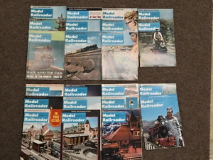 1968 & 1969 MODEL RAILROADER Magazines 22 Issues - Missing Jan. '68, July , '69 - Picture 1 of 8