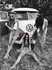 Woodstock Hippie Chicks Peace and Love Flower Power Hippy Girls 8X10 Photo 9992