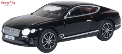 Oxford Diecast Bentley Continental GT Onyx Black 1/76 Scale - Image 1 of 4