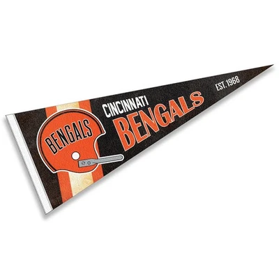 Banderín retro vintage retro de los Cincinnati Bengals Foto 1 de 4