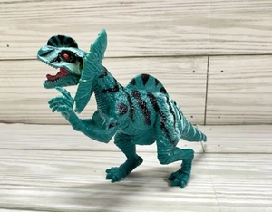 Chap Mei Dino Valley Quest Dilophosaurus Dinosaur Figure Spitter 5" Long - A5 - Picture 1 of 5
