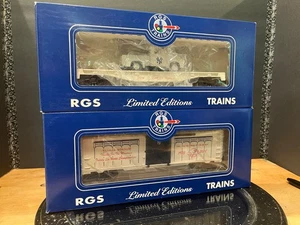RGS Trains O-Gauge Limited Ed. New York Yankees Cars - Box Car & Flat W. Truck - Picture 1 of 10