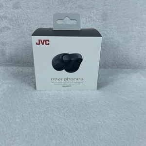 JVC Nearphones offene Ohrmanschetten Kopfhörer (HA-NP1T-B) - schwarz neu versiegelt - Bild 1 von 6