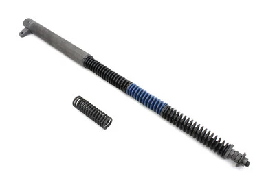 Conjunto de tija de sillín parkerizada para Harley Davidson Foto 1 de 4