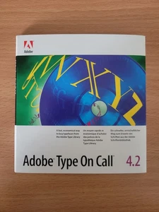 Adobe Type on Call CD Version 4.2 for Mac, Windowns, UNIX Vintage Collection - Picture 1 of 3