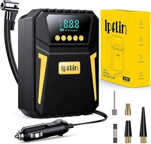 AstroAI Tyre Inflator Air Compressor 12V DC, Digital Car Tyre Pump 150 PSI, Pres - Picture 1 of 7