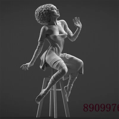 Bride Of Frankenstein 3D Printing Figure Unpainted Model GK Blank Kit New Stock - Image 1 of 4