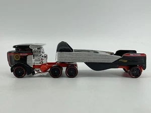 Hot Wheels Sky Show Semi Truck mit Anhänger 2014 Mattel schneller kostenloser Versand - Bild 1 von 15