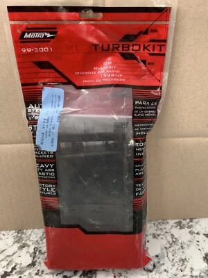 Kit de instalação painel estéreo rádio Metra 99-2001 DIN único - Imagem 1 de 4