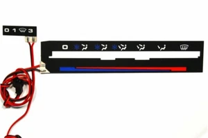 Volkswagen Golf MK2 - Heater Control Panel Glow Gauge Plasma Dials Speedometer - Picture 1 of 6