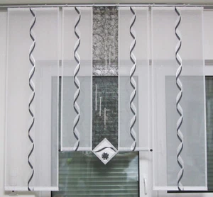 Schiebegardine ,Schiebegardine Set,Gardine, Schiebevorhang,Flächenvorhang - Bild 1 von 4