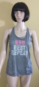Women's Old Navy Active Go Dry Razorback Grey Shirt Sleeveless SzS/P EUC Bl.5 - Picture 1 of 7