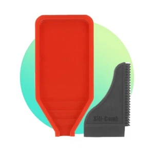 Kit de pegamento de silicona bandeja y peine solamente - Imagen 1 de 3