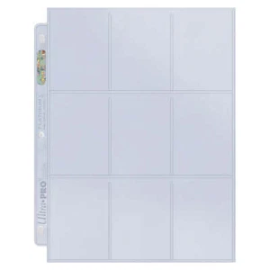 Ultra PRO 25/50 Count 9 Pocket Platinum Series Pocket Storage Pages Refills - Picture 1 of 7