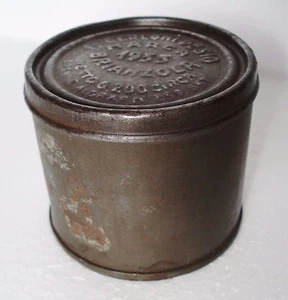 CARNE BOVINA LESSATA STERILIZZATA GERLONI DESIO 1933 BRIANZOLA SCATOLA LATTA  - Foto 1 di 5