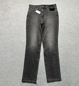 Banana Republic Jeans Womens Size 27 Black Ultra High Rise Slim Fit Stretch - Picture 1 of 12