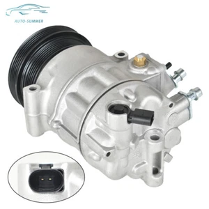 AC Compressor 2005-2014 For VW Beetle Base Golf Jetta Audi TT RS Quattro 2.5L - Picture 1 of 9