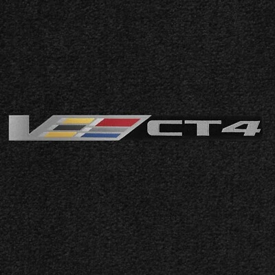 Lloyd Mats Ultimat Cadillac CT4-V Logo Front Floor Mats (2020-2025) - Image 1 of 4