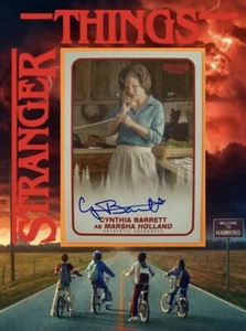 NETFLIX 2018 STRANGER THINGS Autograph Card Cynthia Barrett as Marsha Holland - Bild 1 von 10