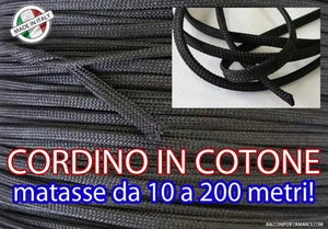 BAUMWOLLSCHNUR Draht Kabel Ummantelung für Armbänder Durchmesser 2 mm - Bild 1 von 1