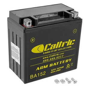 Caltric AGM Battery for Honda Pioneer 700 SXS700M 2014-2024 / 12V 12Ah CCA200 - Picture 1 of 7