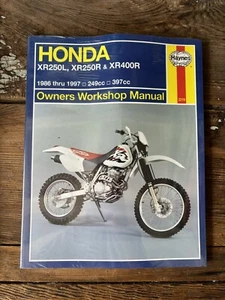 Haynes 2219 Repair Manual XR250L, XR250R, XR400R, 1986 Thru 1997 NOS Sealed - Bild 1 von 1