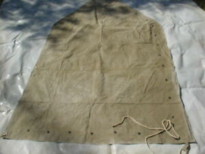 US ARMY*- : - 1942 WWII - 1/2 airborne Shelter half Tent dated 1942 -- ''used''