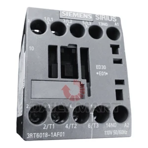 New In Box SIEMENS 3RT6018-1AF01 Contactor 16A 400V 7.5KW AC110V - Picture 1 of 2