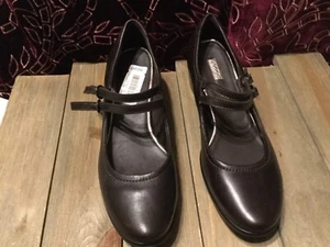 ECCO Mary Janes Brown Leather Women Shoes Size 40 ( 9.5) New/Display - Picture 1 of 6