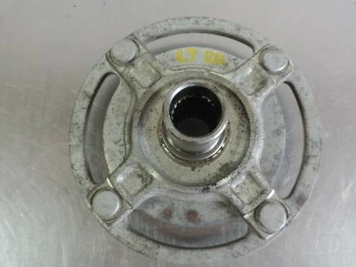 1995 Suzuki QuadRunner 250 4X4 LT-4WD Left Rear Wheel Hub Flange & Spacer - Image 1 of 4