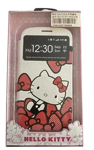 Hello Kitty Flip-Type Phone Case Galaxy S3 - Picture 1 of 6